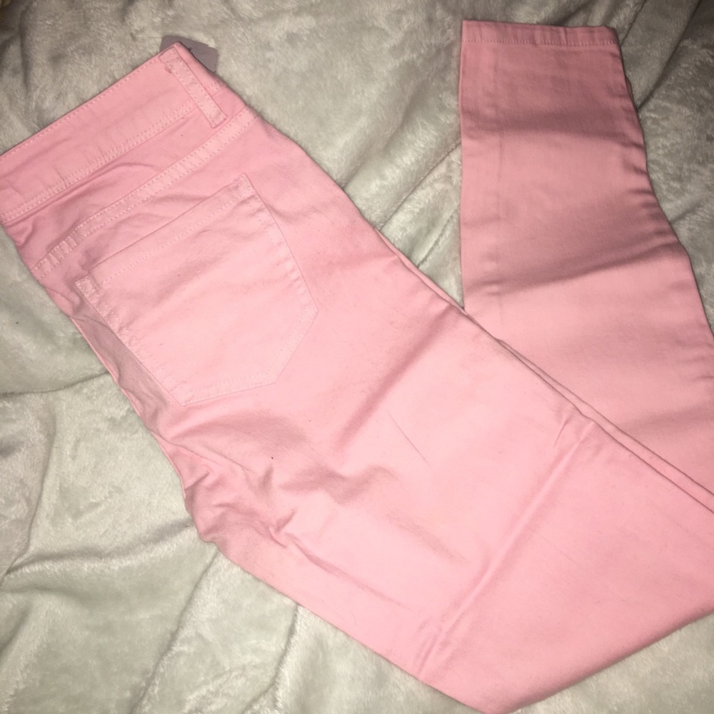 Forever 21 pink skinny jeans BNWT